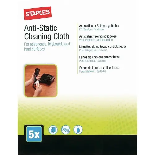 Ściereczki Staples Anti-Static Cleaning Cloth_1.webp